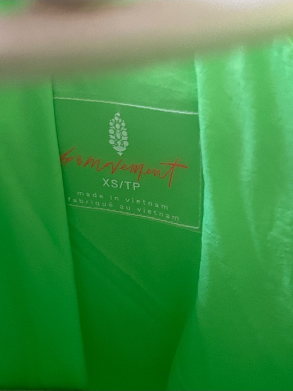 Neon Green Quilted Puffer Hoodie Jacket - Picture 3 of 6